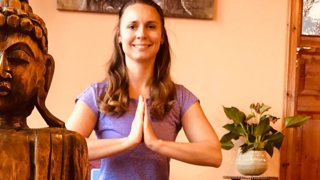Unsere neue Yoga-Lehrerin Sabina Balisnki